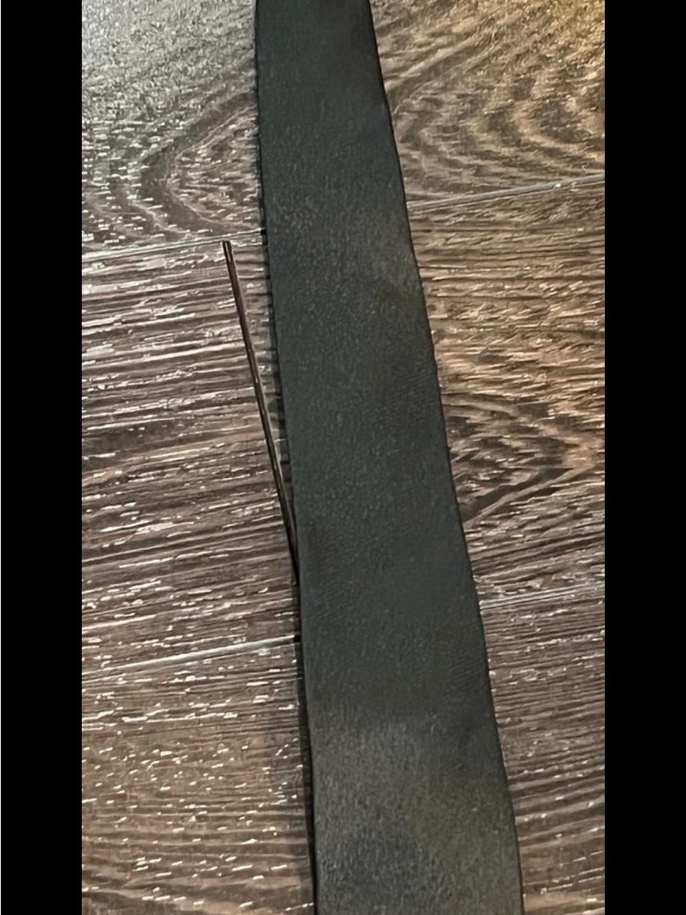 Black Clip-on Duty Tie New 18”